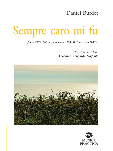 Copertina Sempre caro mi fu