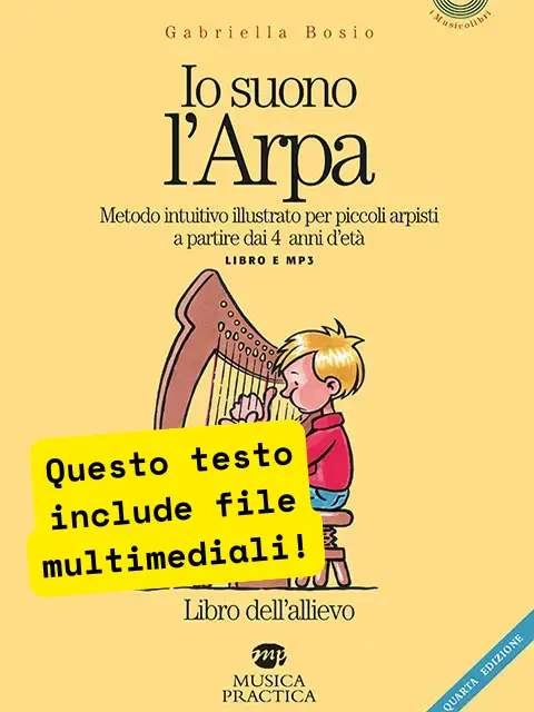 Copertina Io suono l'arpa - Libro dell’allievo