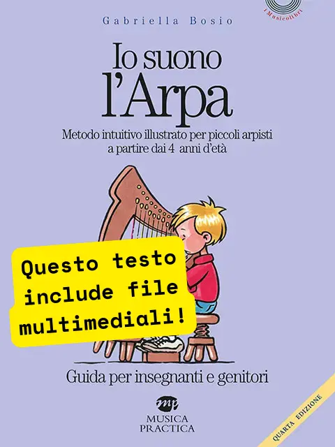 Copertina Io suono l'arpa - Guida per insegnanti e genitori
