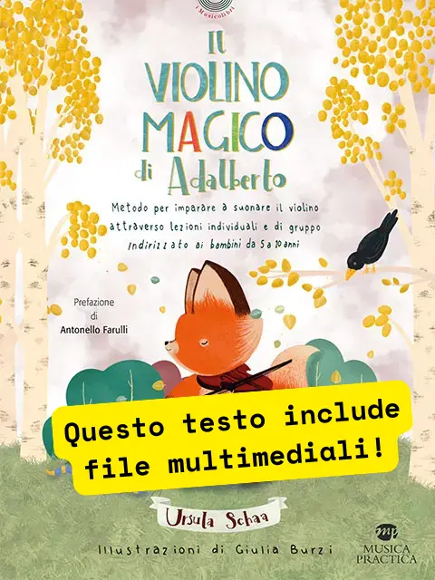 Copertina Il violino magico di Adalberto
