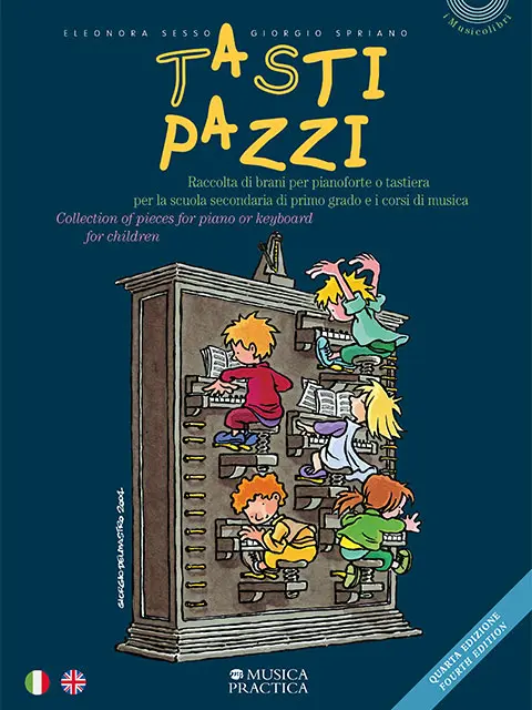 Copertina Tasti pazzi