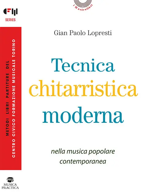 Copertina Tecnica chitarristica moderna nella musica popolare contemporanea