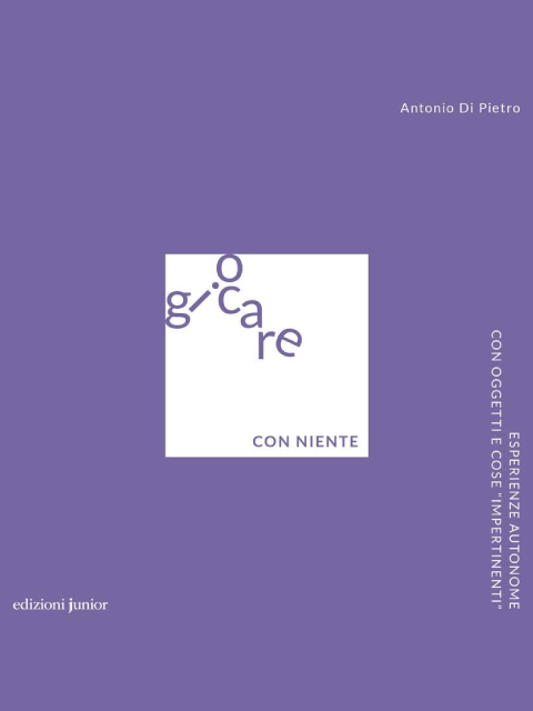 Copertina Giocare con niente
