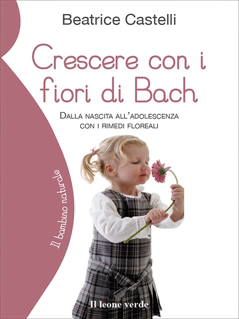 Copertina Crescere con i fiori di Bach