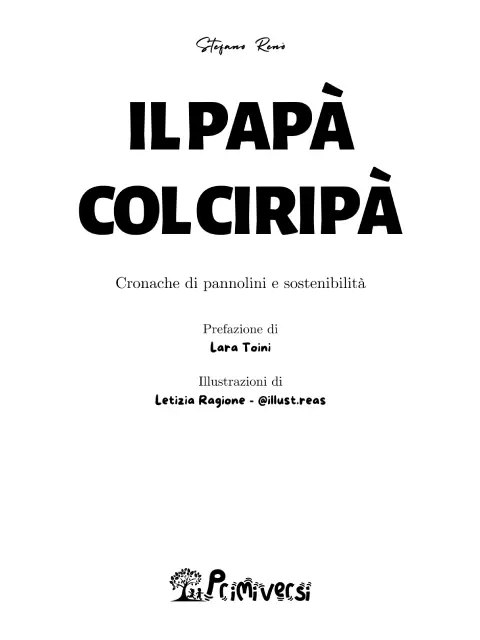 Copertina Il papà col ciripà