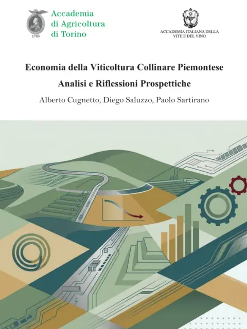 Copertina Economia della Viticoltura Collinare Piemontese  Analisi e Riflessioni Prospettiche