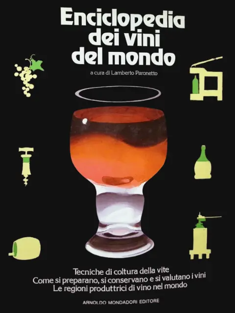 Copertina Enciclopedia dei vini del mondo