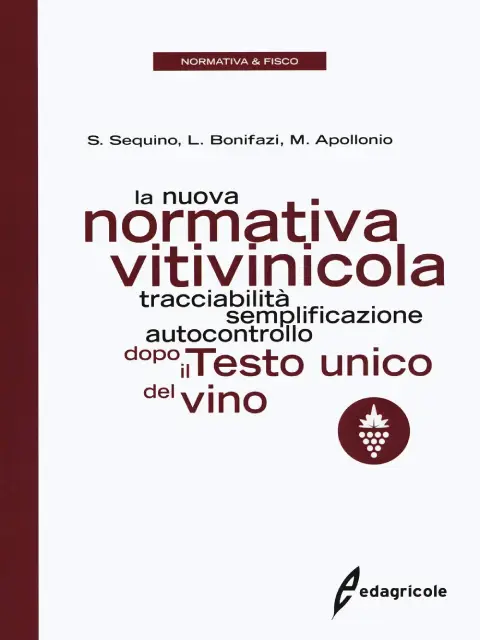 Copertina La nuova normativa vitivinicola