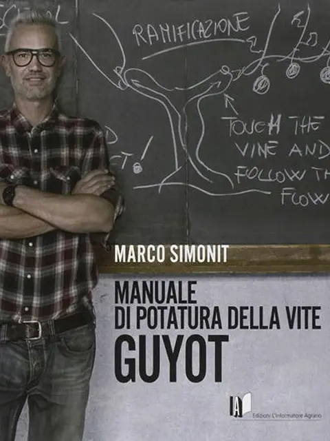 Copertina Manuale di potatura della vite Guyot.