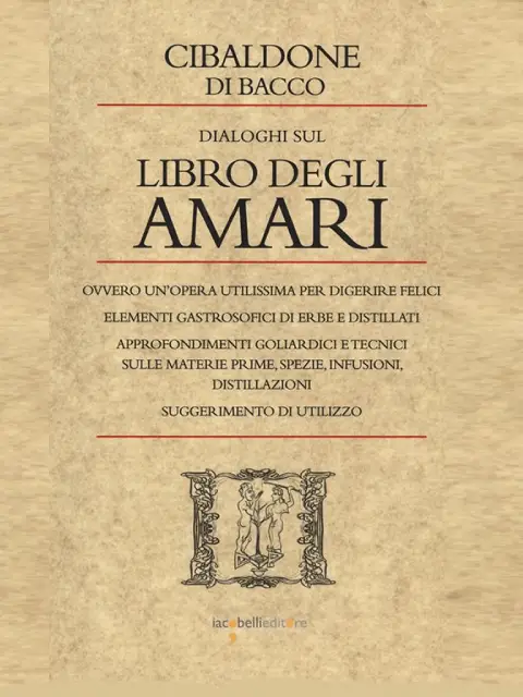 Copertina Dialoghi sul libro degli amari