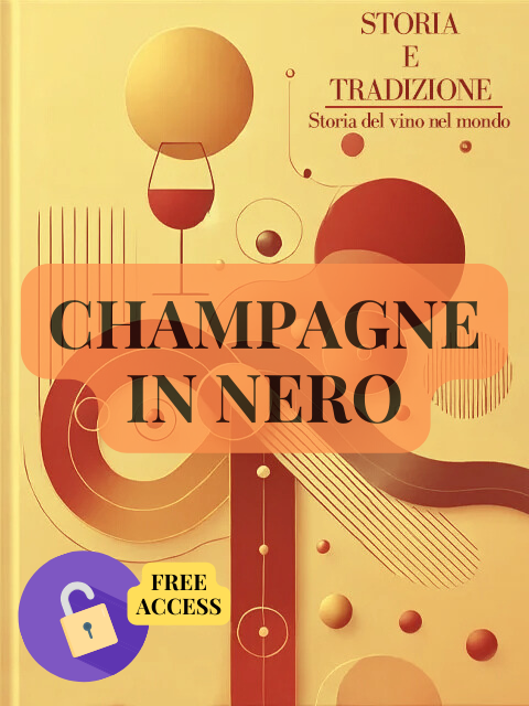 Copertina Champagne in nero