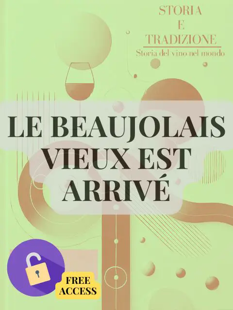 Copertina Le Beaujolais vieux est arrivé