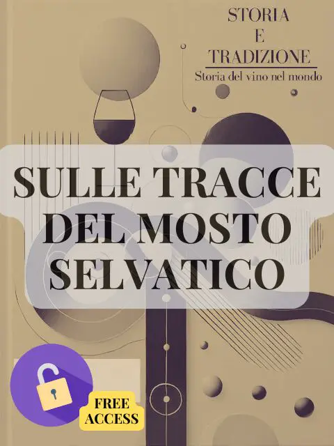 Copertina Sulle tracce del mosto selvatico