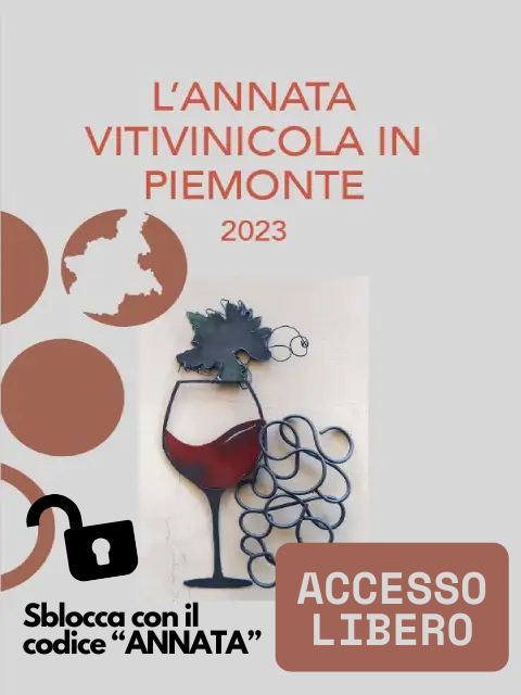 Copertina L'annata vitivinicola in Piemonte 2023