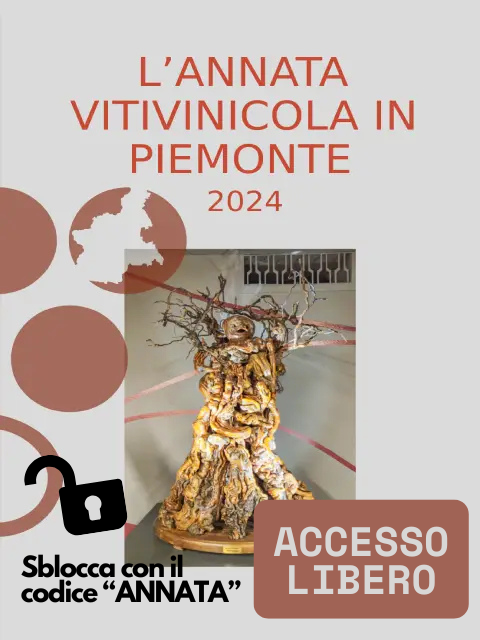Copertina L'annata vitivinicola in Piemonte 2024