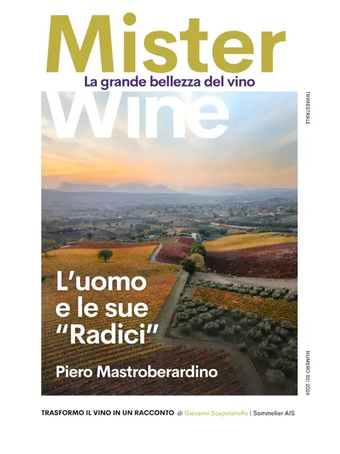 Copertina L’uomo e le sue “Radici”. Piero Mastroberardino