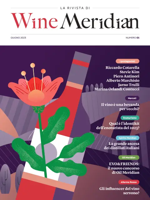 Cover of La rivista di Wine Meridian n°1