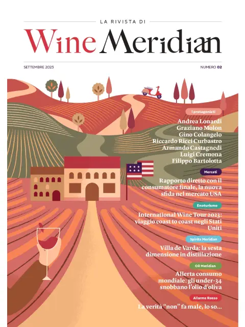 Cover of La rivista di Wine Meridian n°2