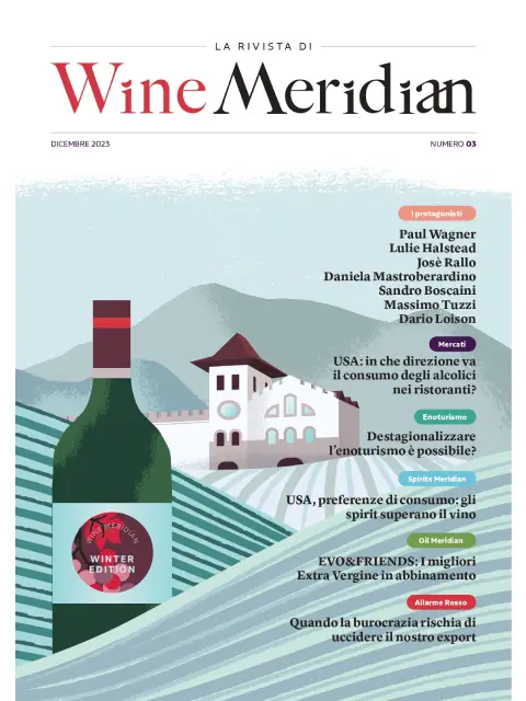 Cover of La rivista di Wine Meridian n°3