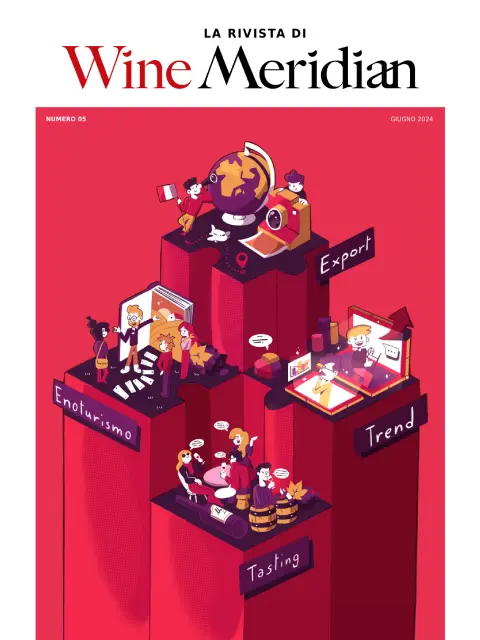 Cover of La rivista di Wine Meridian n°5