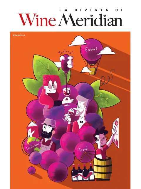 Copertina La rivista di Wine Meridian n°6
